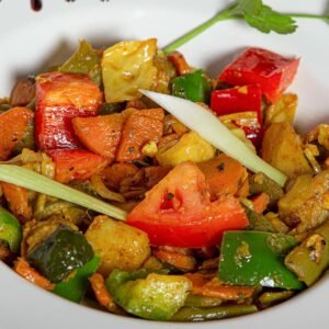 Bhaji de verduras variadas