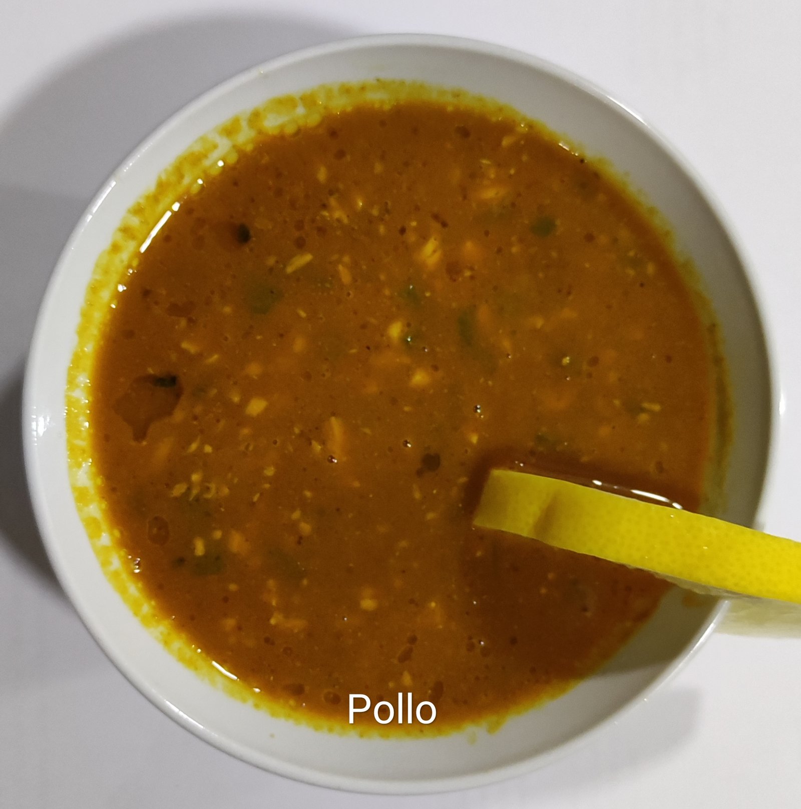 Sopa de pollo