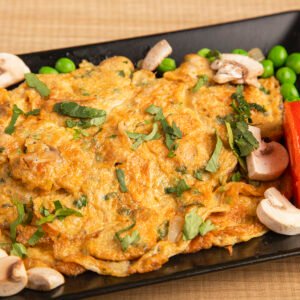 Tortilla de champiñones