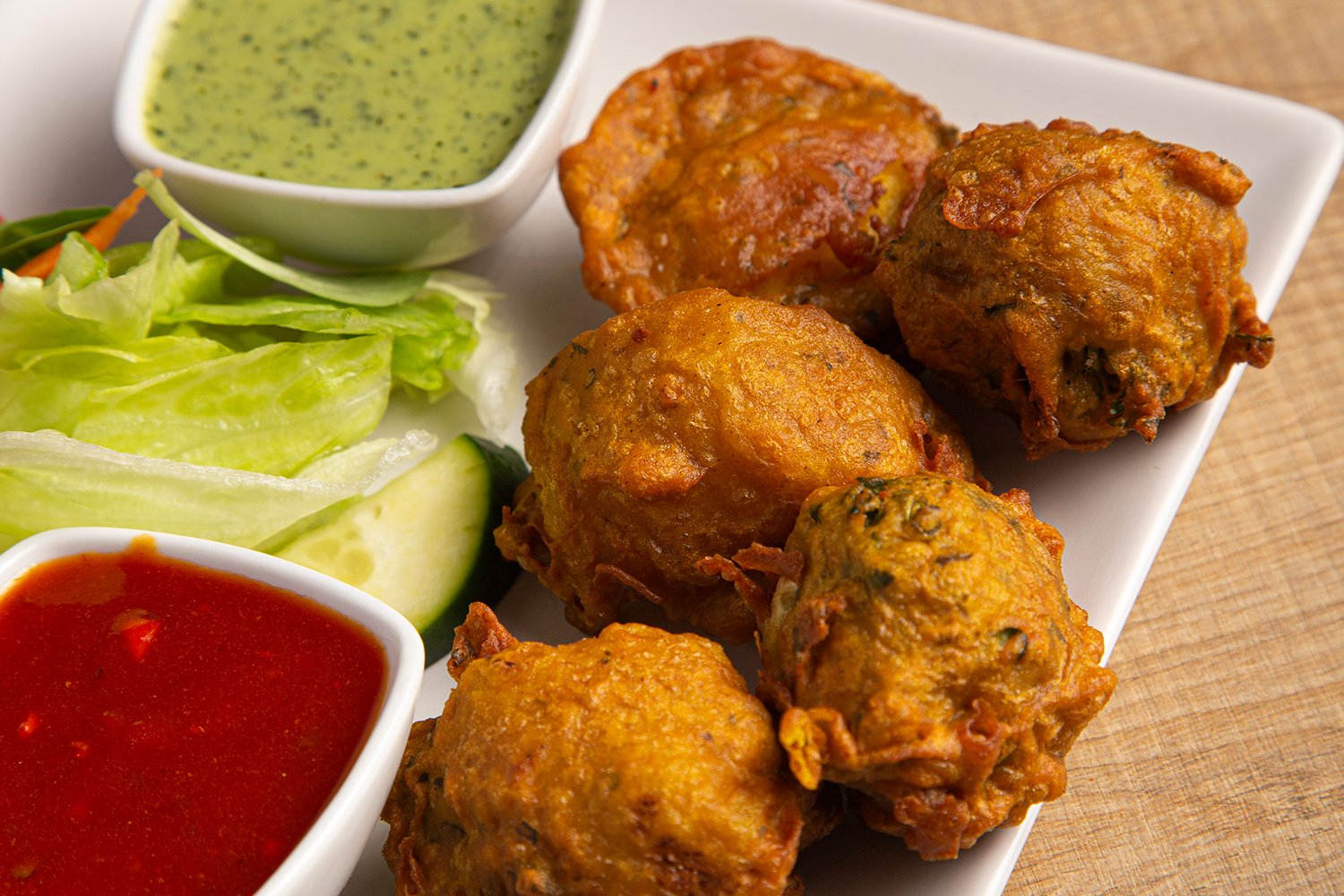 Pakora de verduras